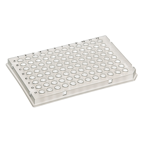 96-well Light cycler PCR Plate - White - 100 plates